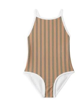 Burberry nova check swimsuit Sandie One Piece logo swim wear